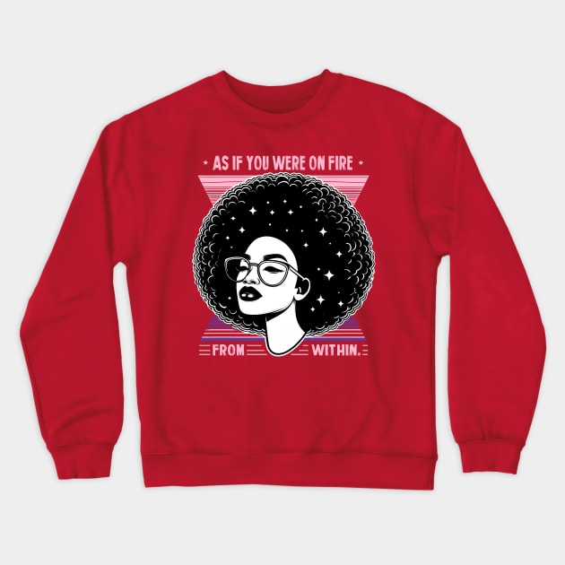 Beautiful Girl Crewneck Sweatshirt by coxemy